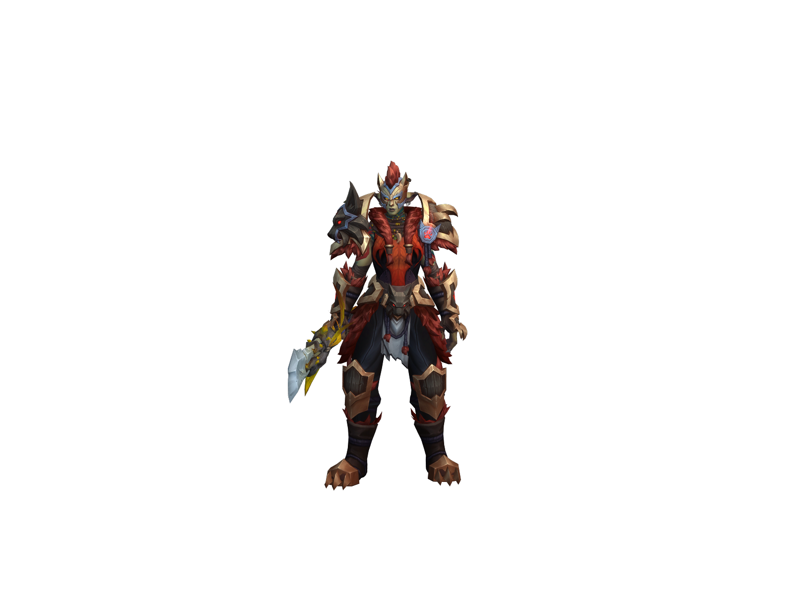 Minua 3D character render