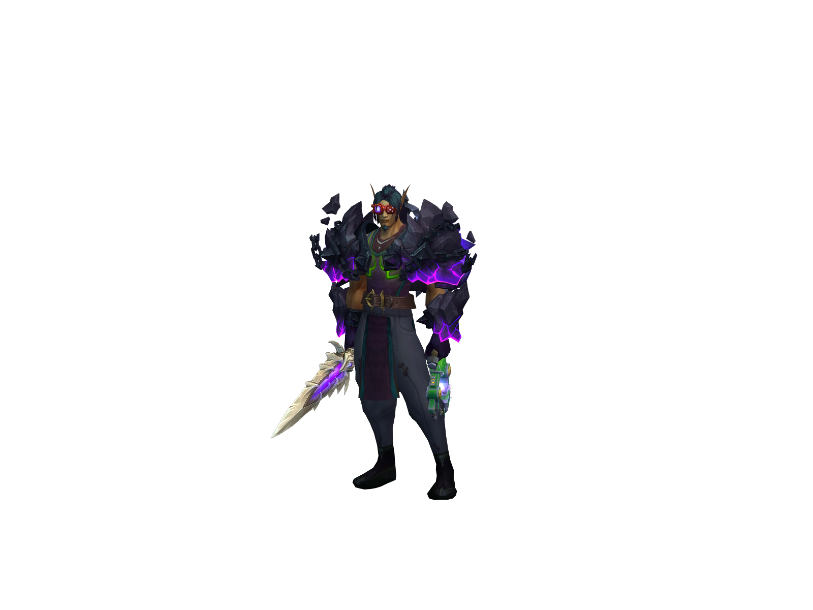 Pamplemøusse 3D character render