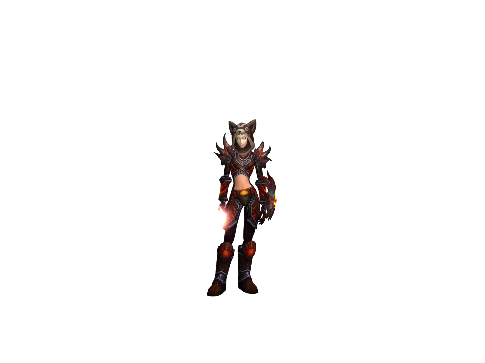 Nêkô 3D character render