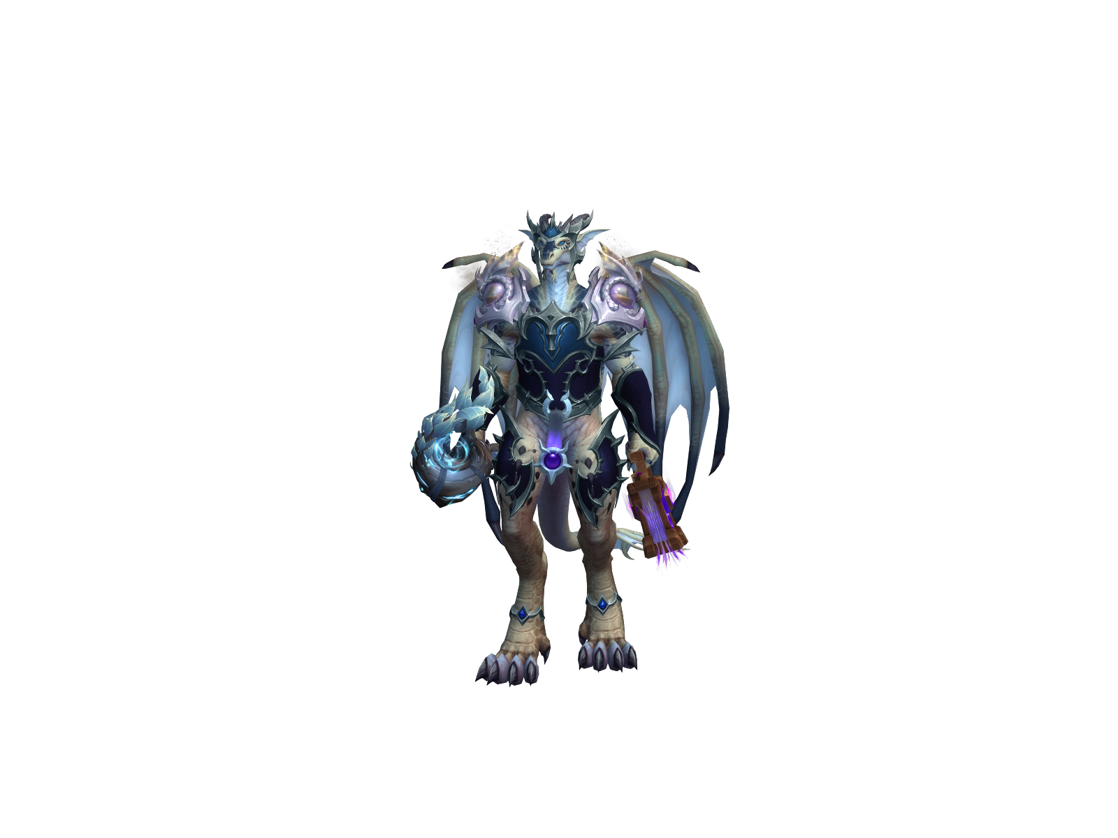 Evendraa 3D character render