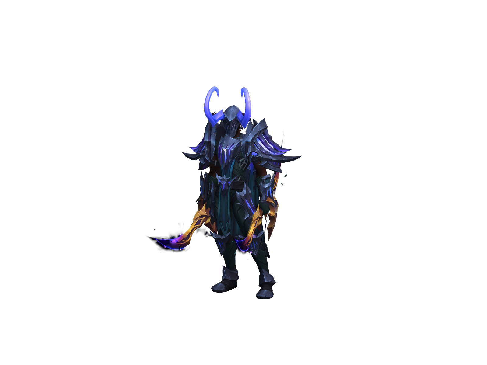Aluecarde 3D character render