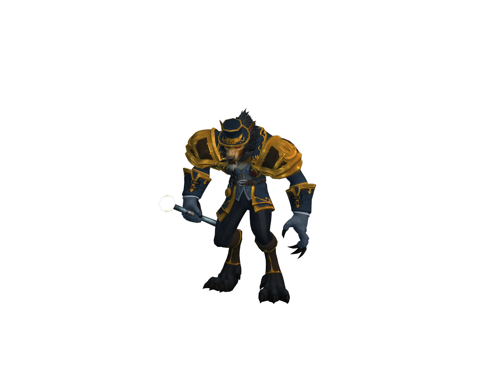 Rougetreize 3D character render