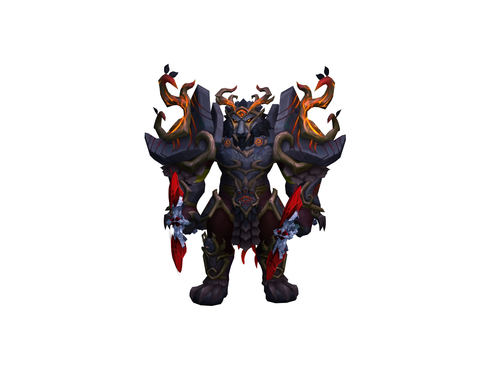 Skogrim 3D character render