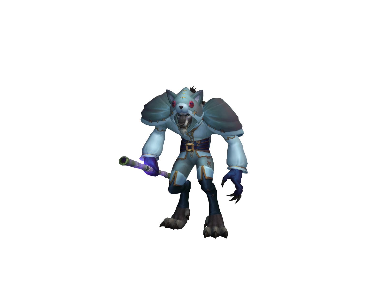 Raclètte 3D character render