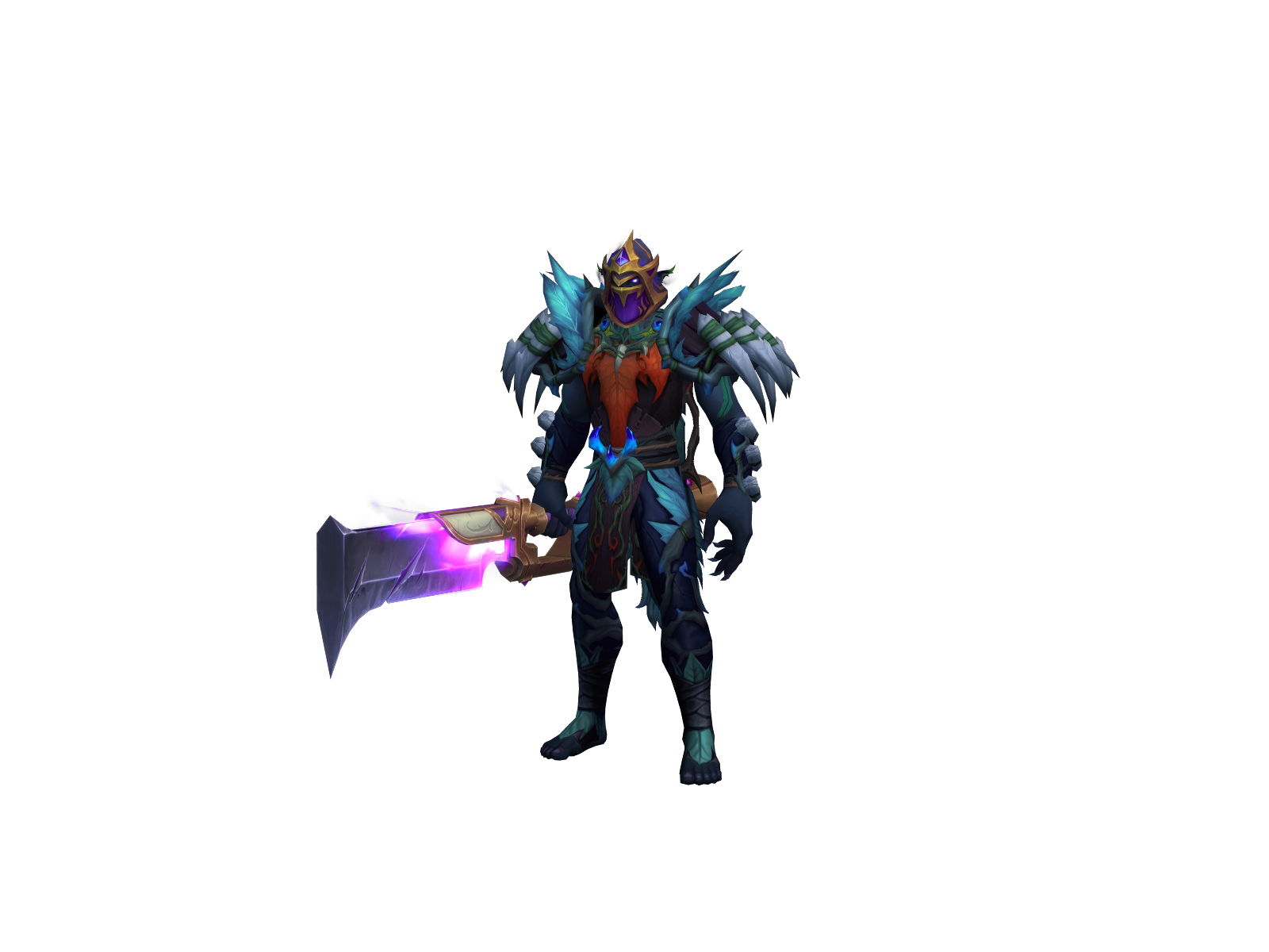 Brennus 3D character render