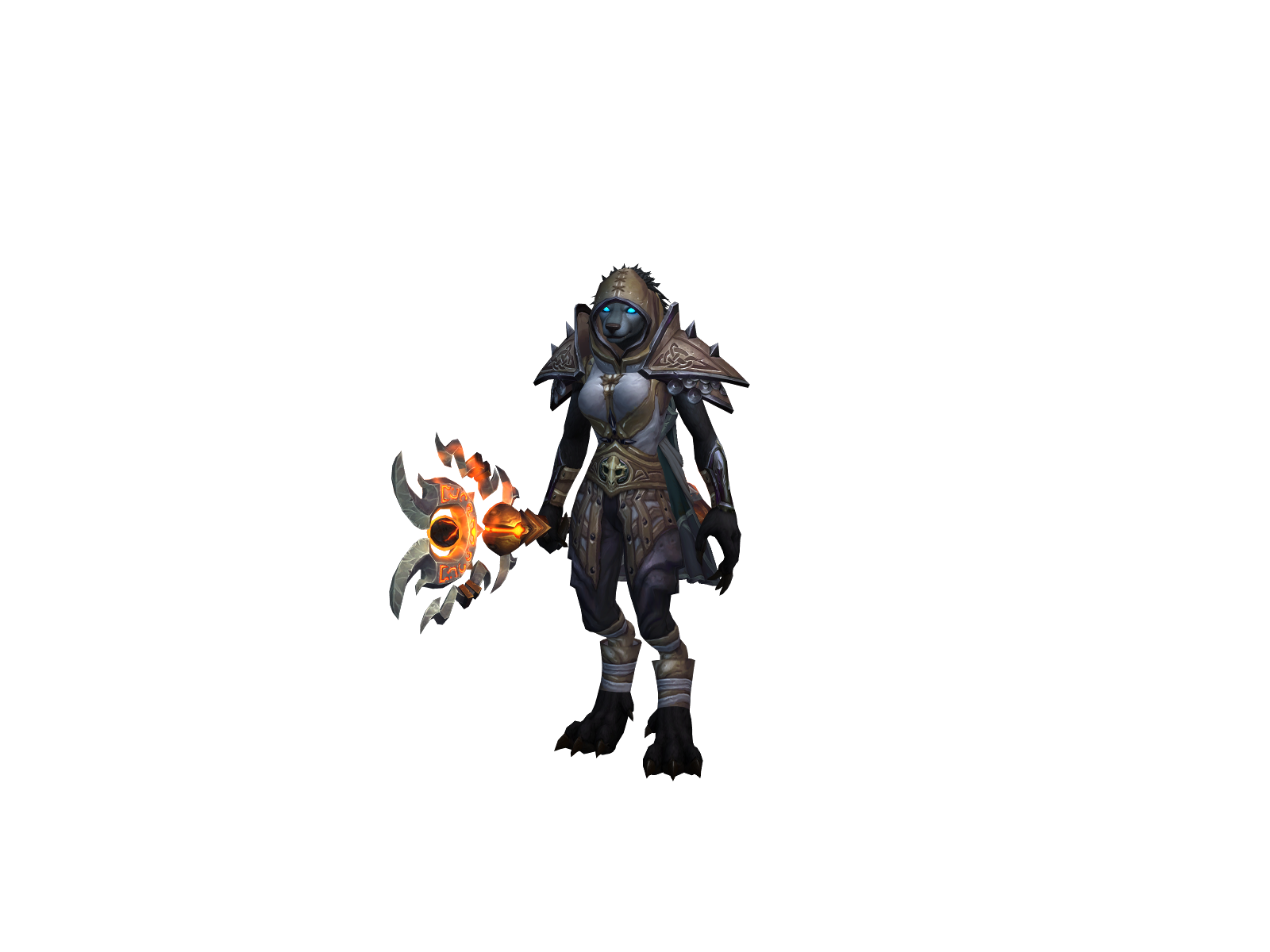 Rijù 3D character render