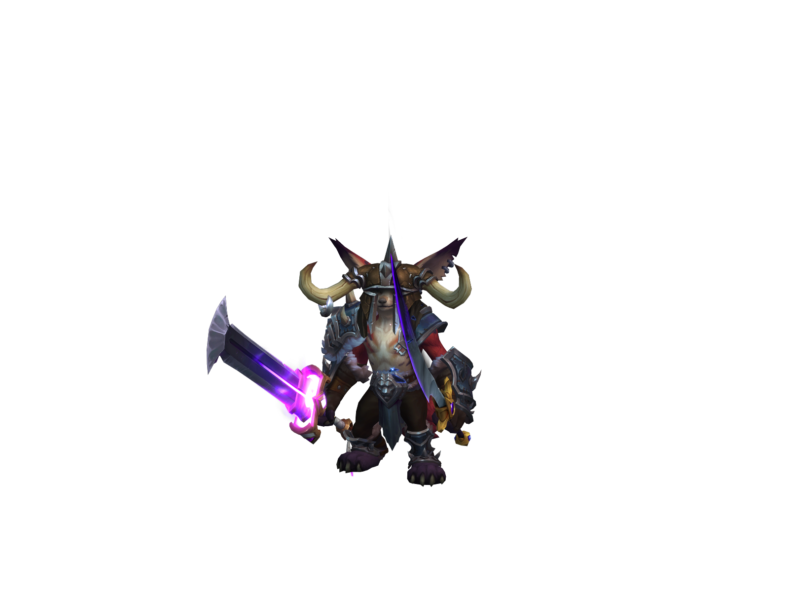 Hidgan 3D character render