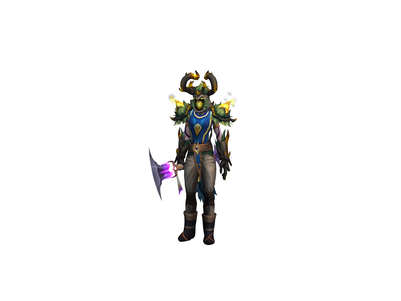 Laëtus 3D character render