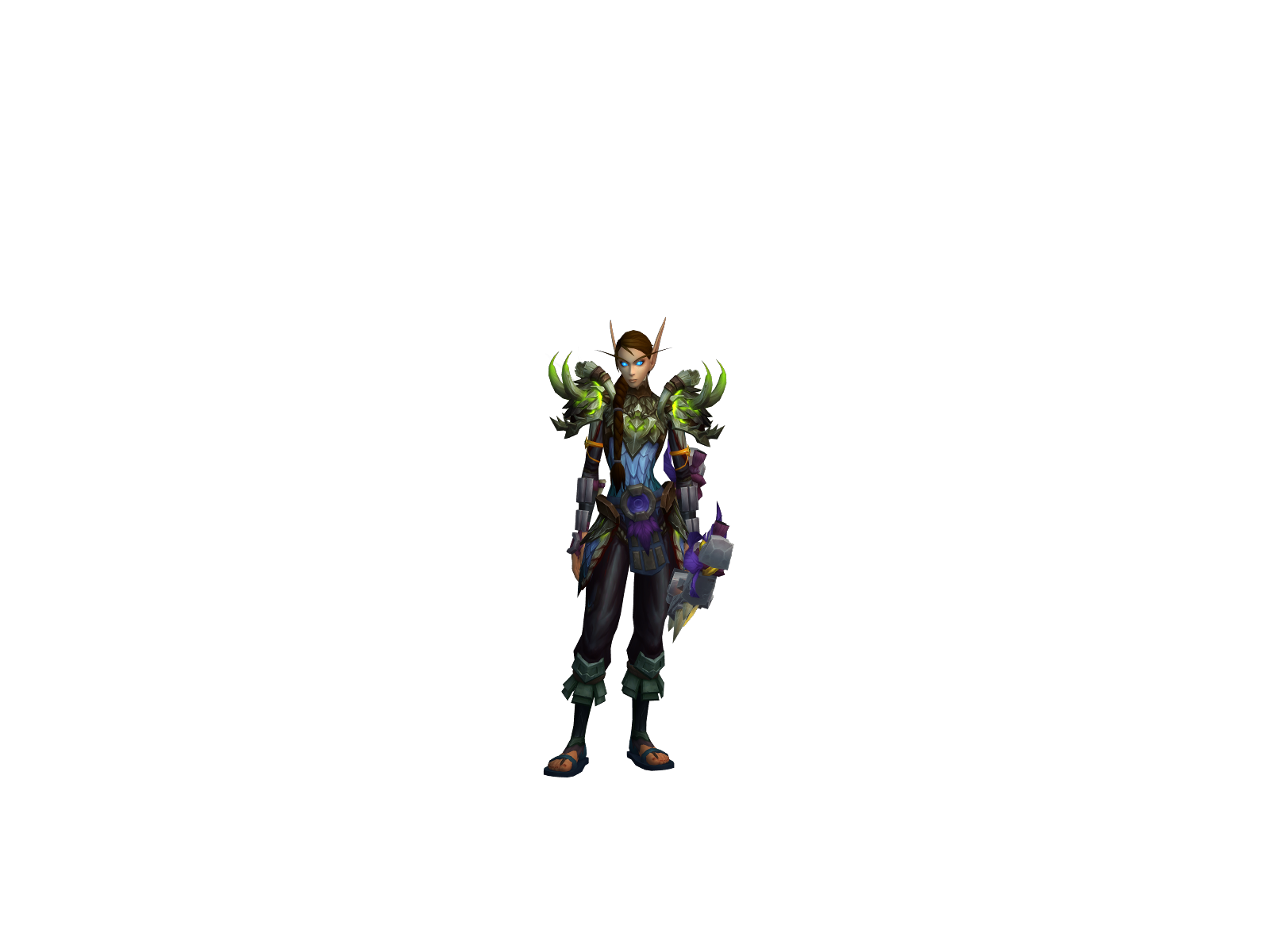 Aspharanta 3D character render