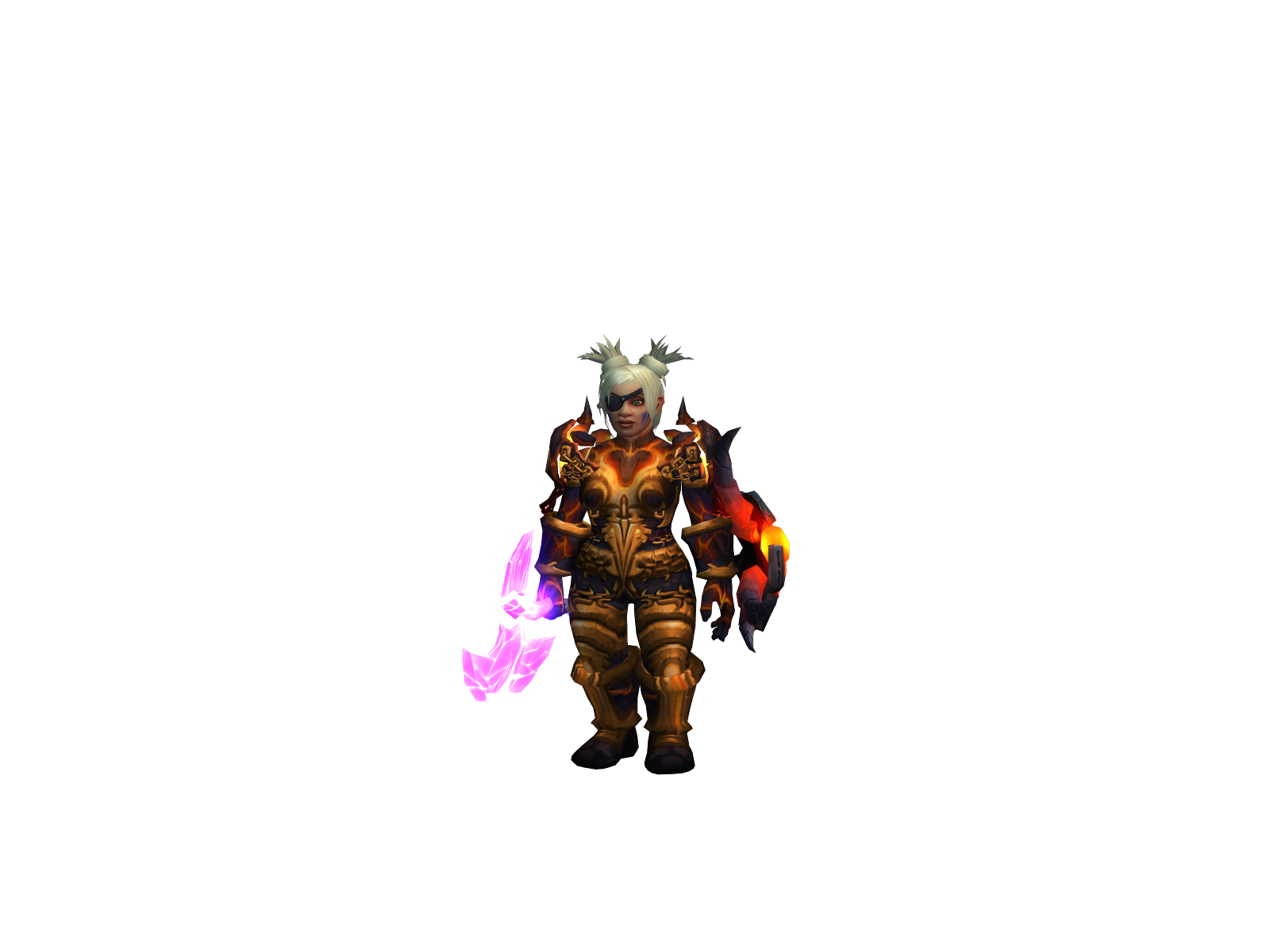 Kesha 3D character render