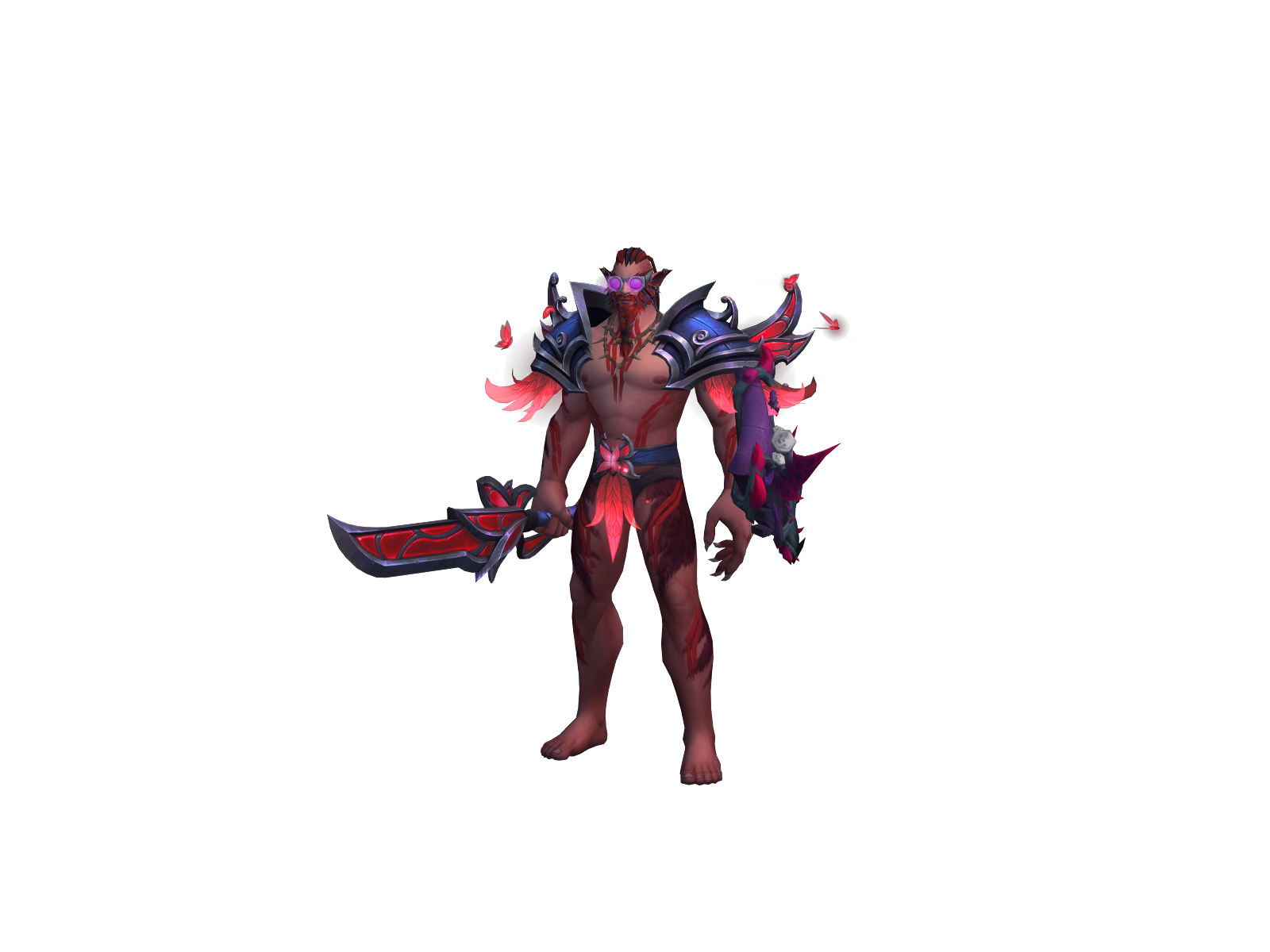 Cutmore 3D character render
