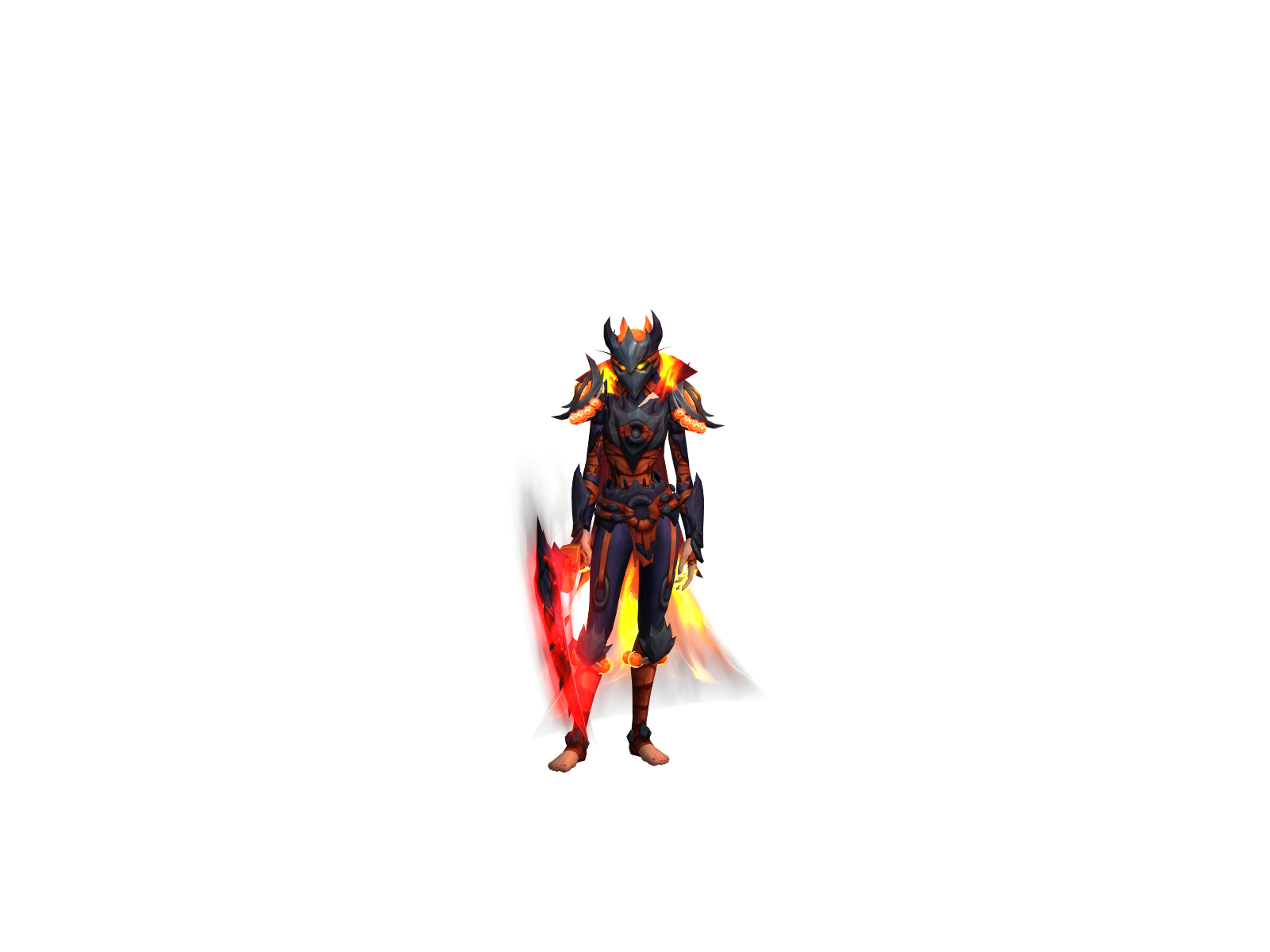 Apøs 3D character render