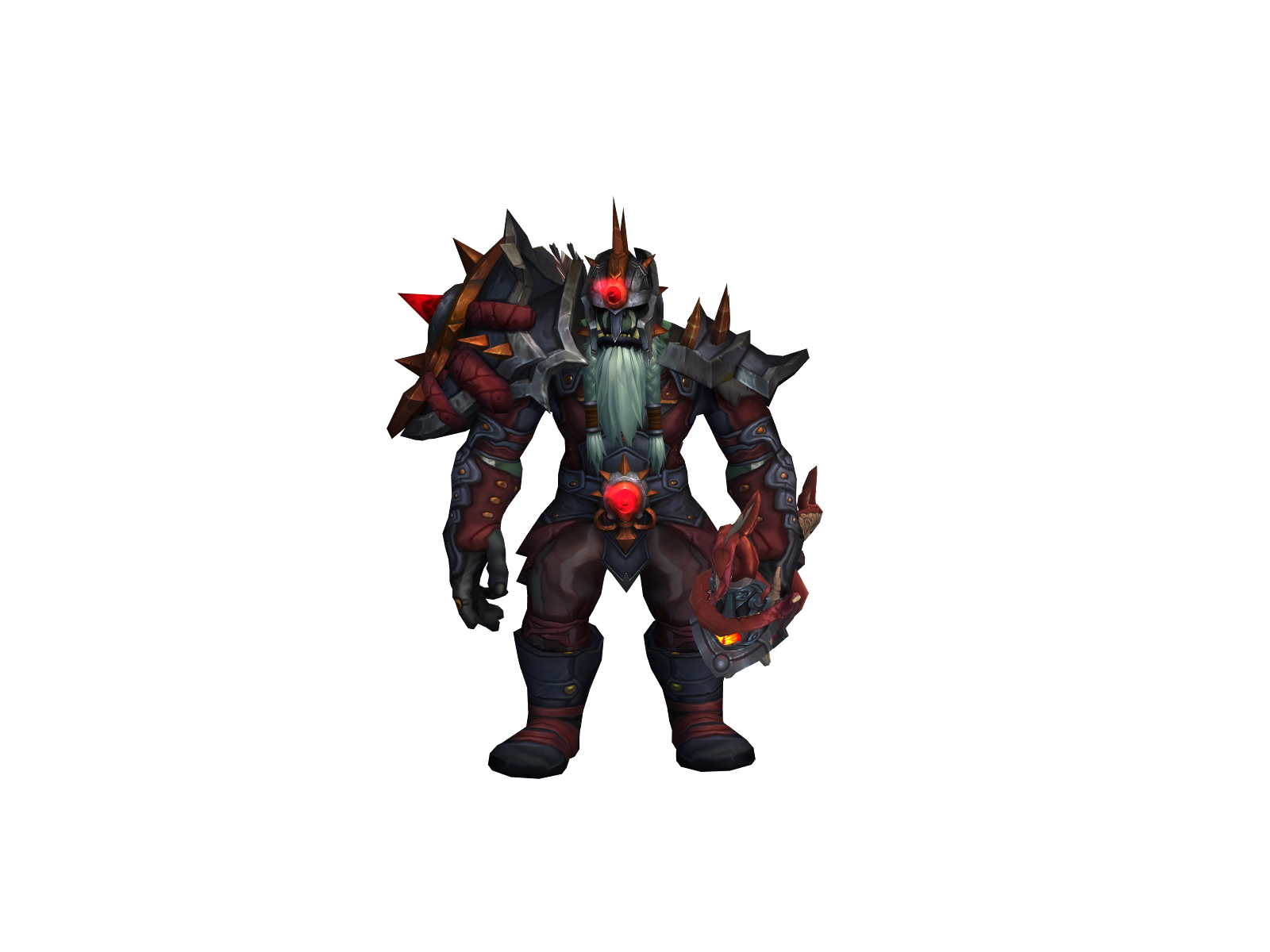 Huntatack 3D character render