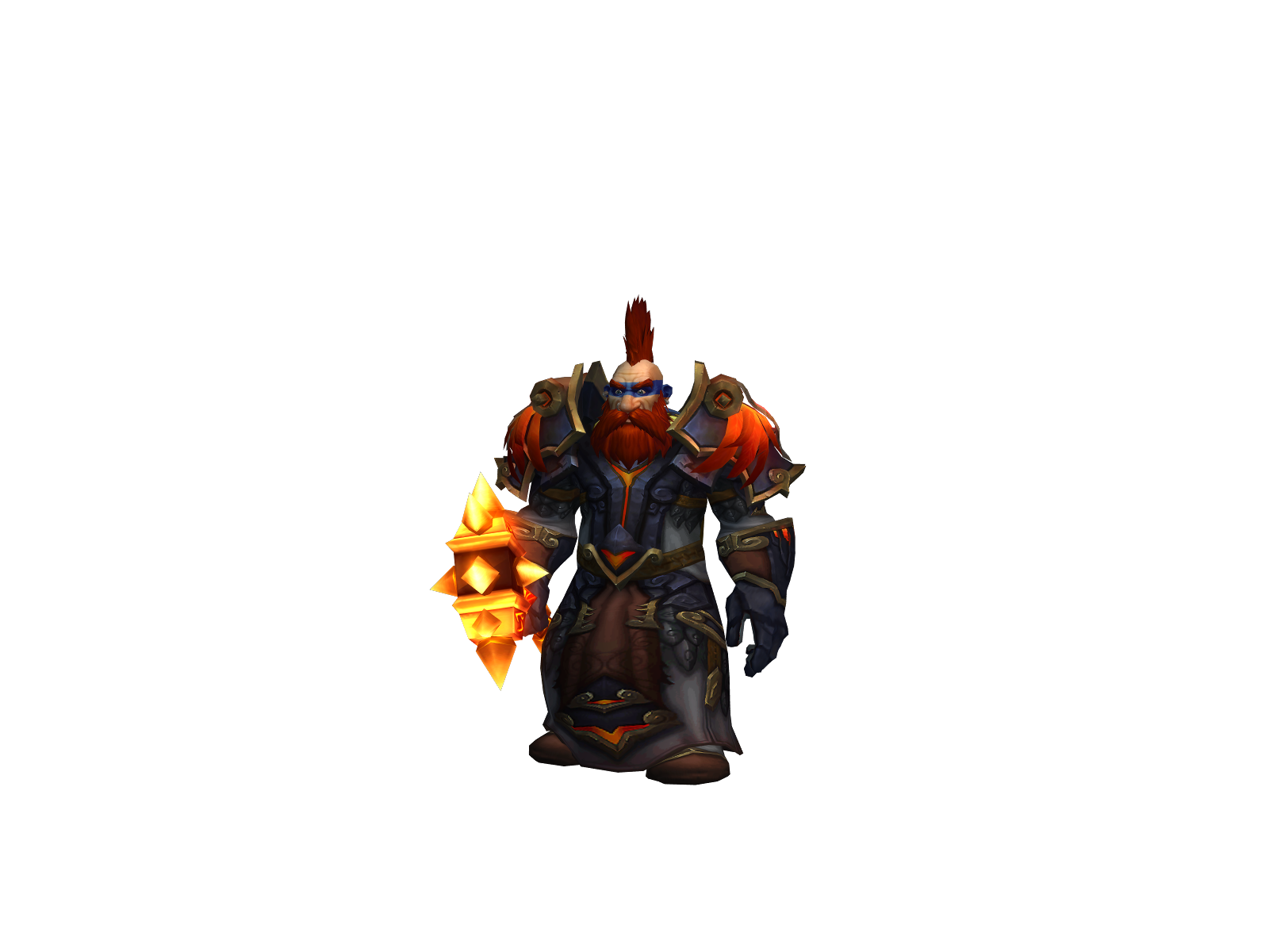 Ðruss 3D character render