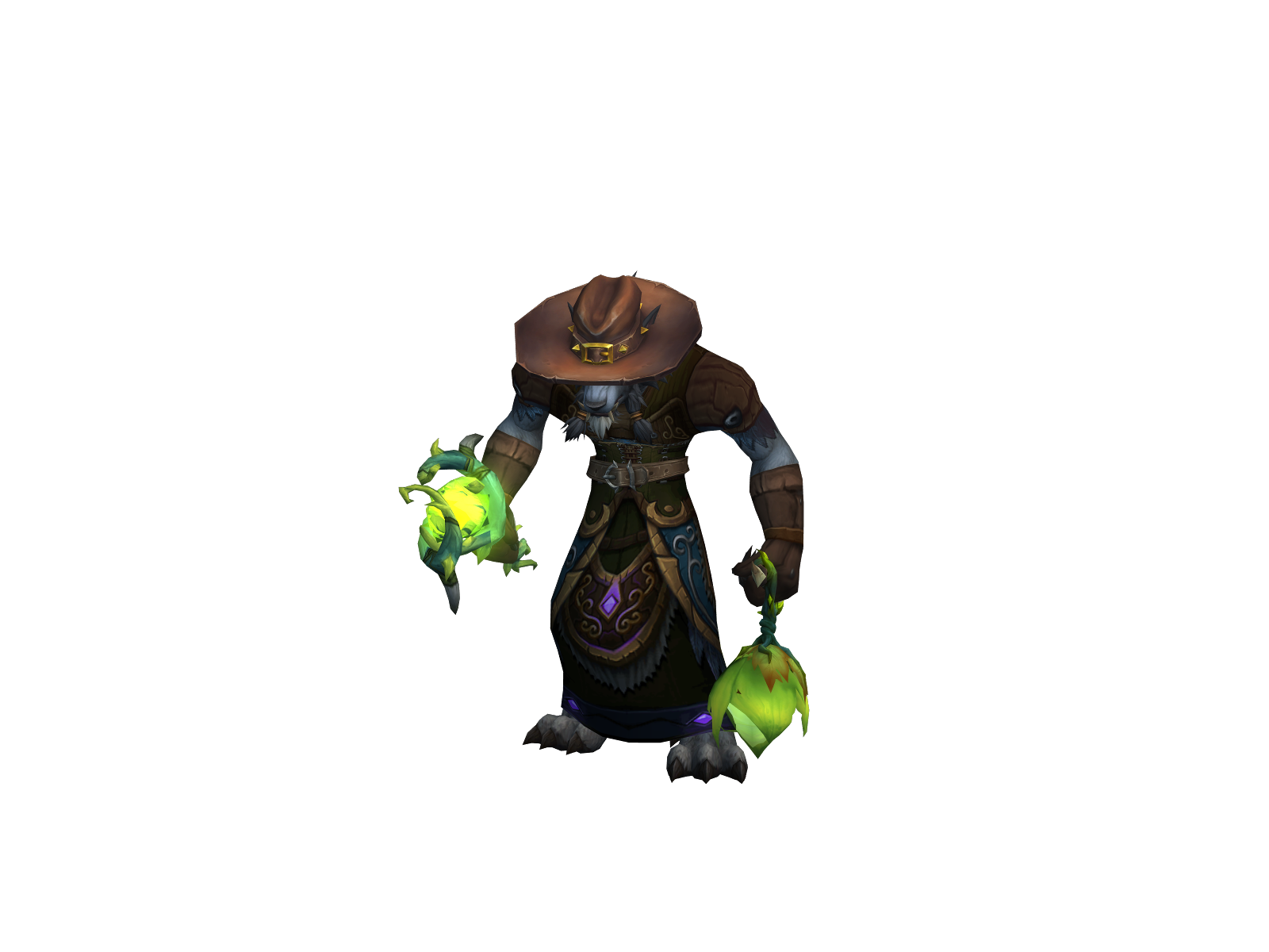 Wadada 3D character render