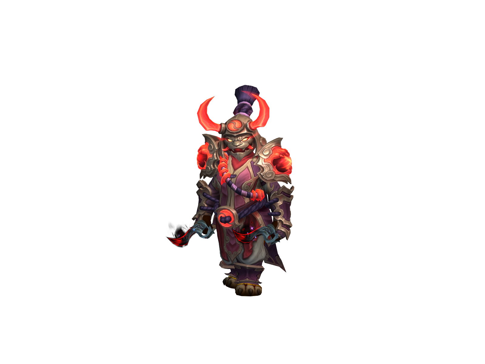 Dragharn 3D character render