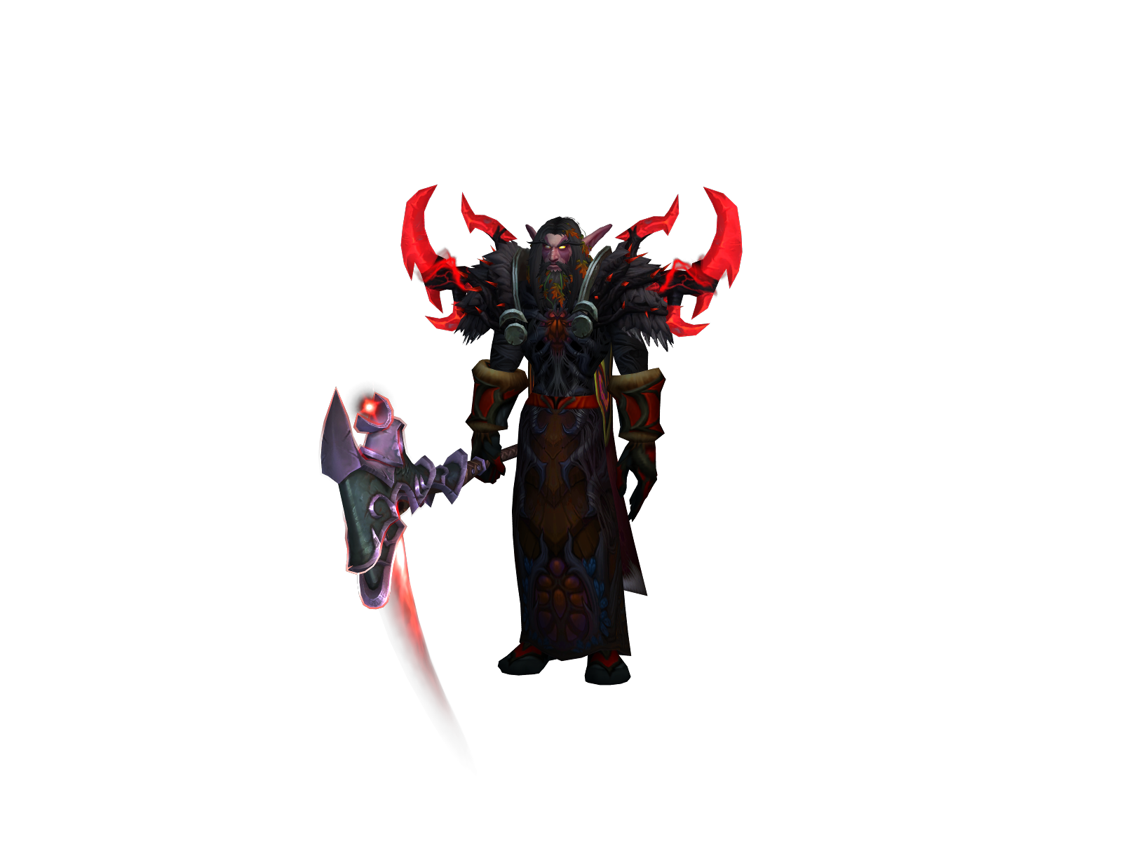 Méssagé 3D character render