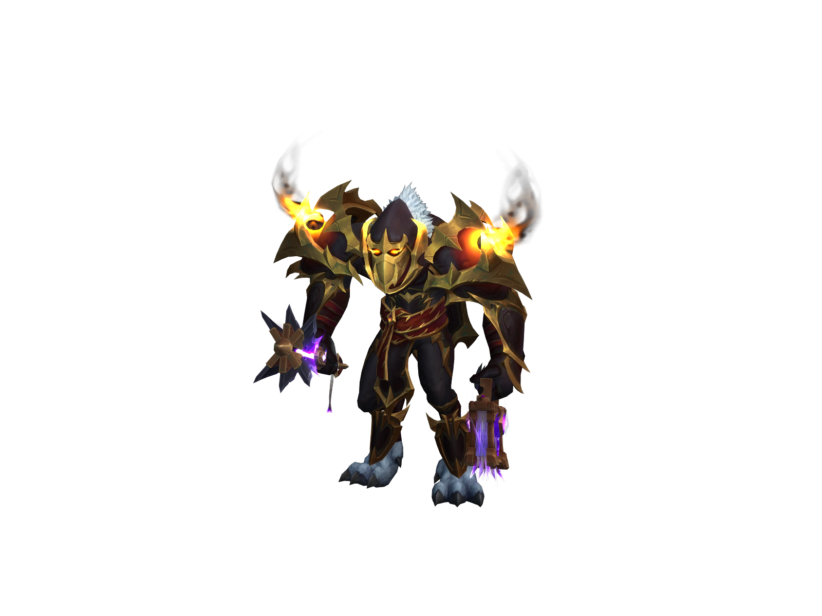 Duchneu 3D character render