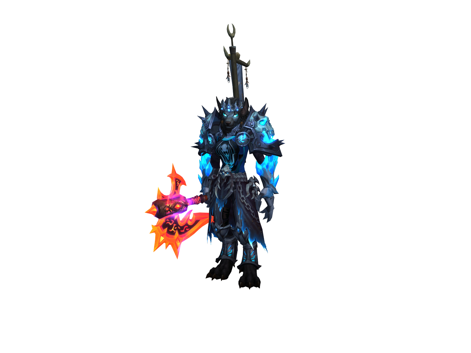 Vanynä 3D character render