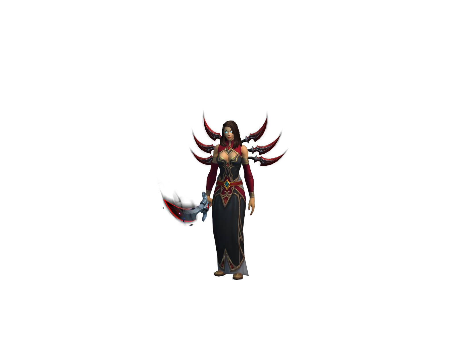 Seaskileuse 3D character render