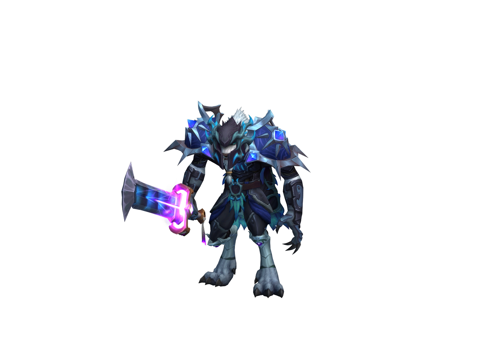 Drakflo 3D character render