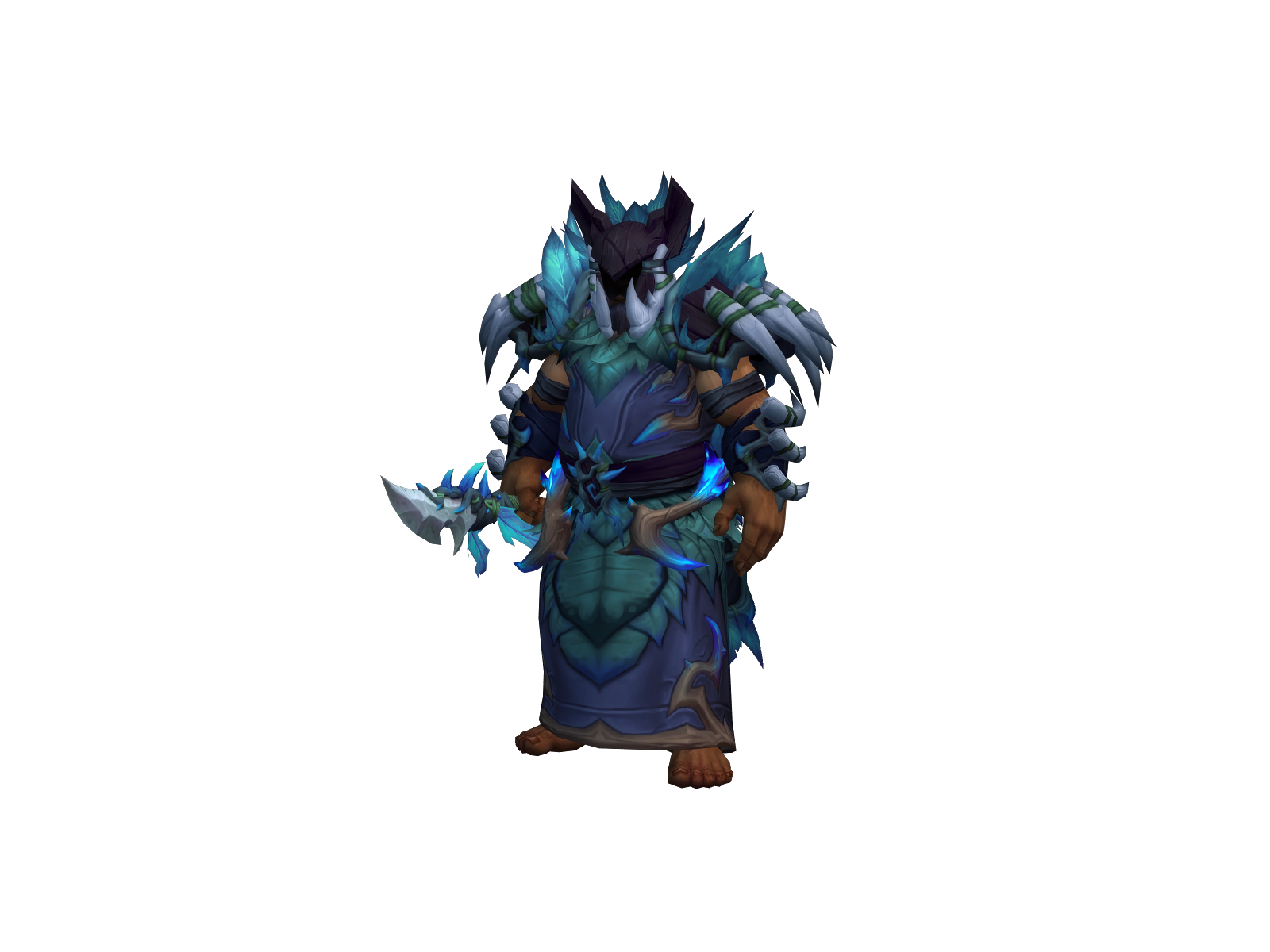 Menaçant 3D character render