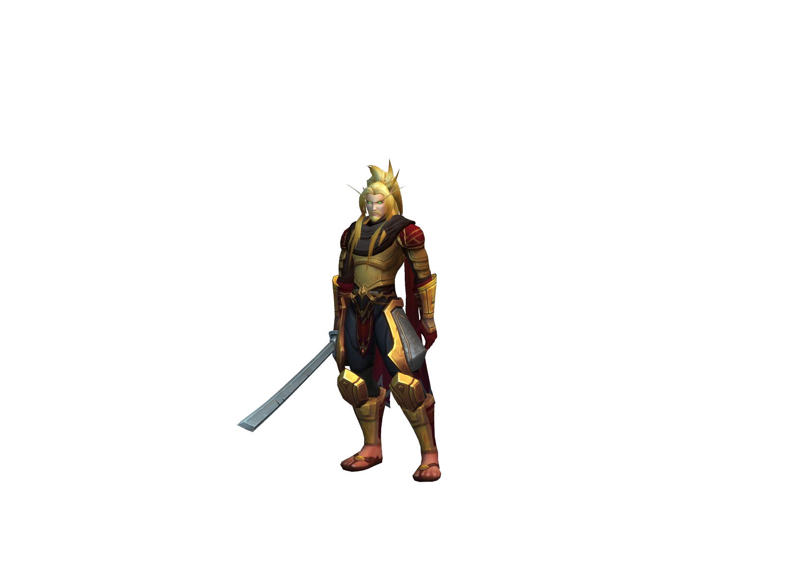 Valakirka 3D character render