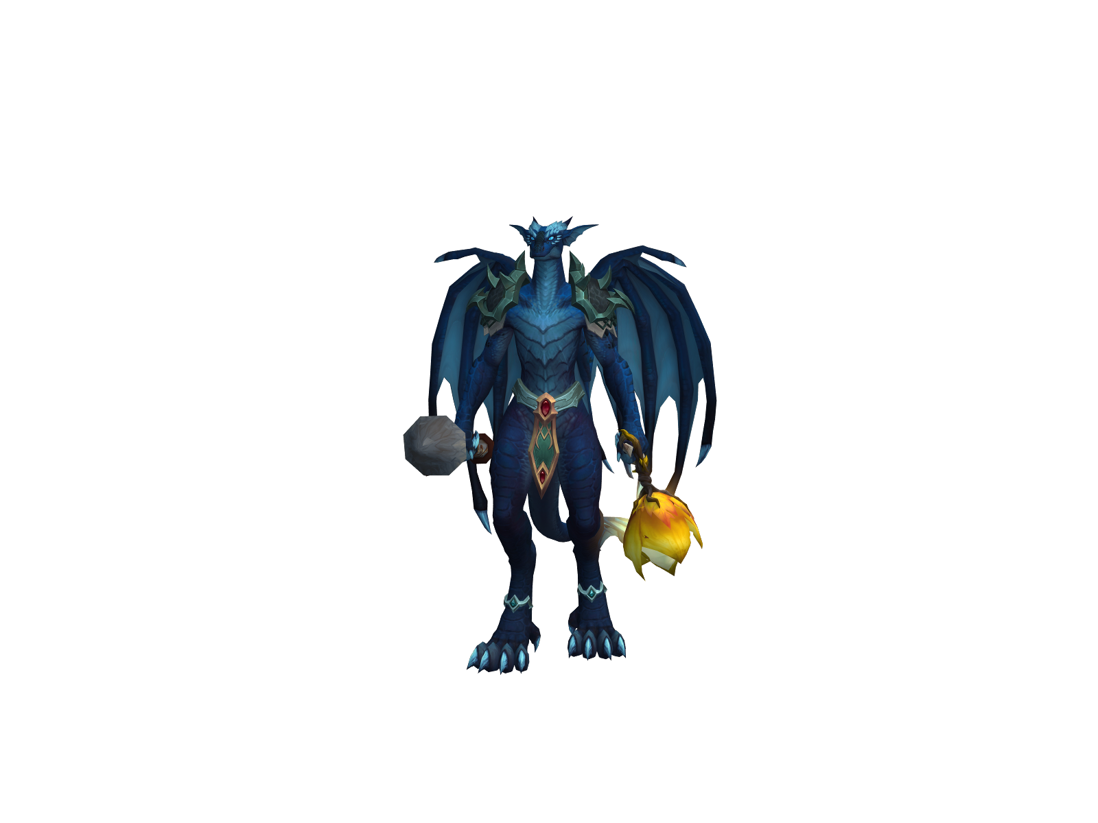 Météion 3D character render