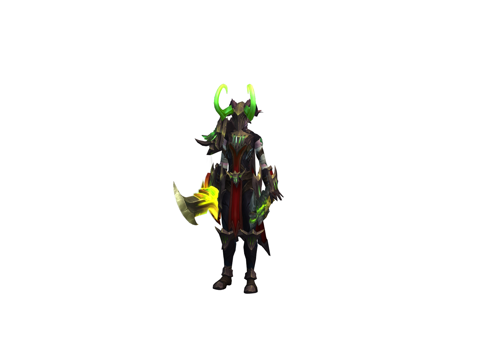 Herazazel 3D character render