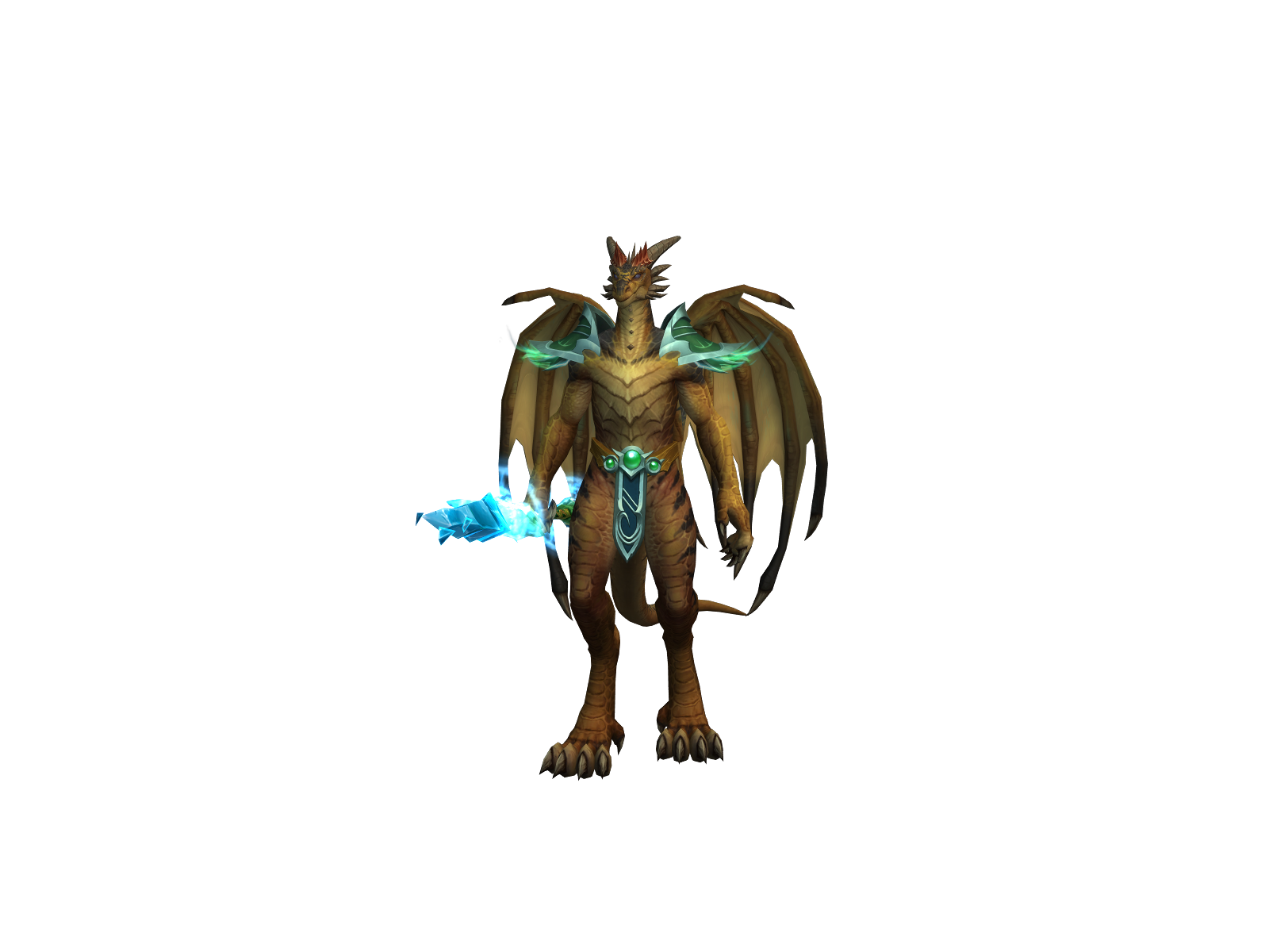 Ðragon 3D character render