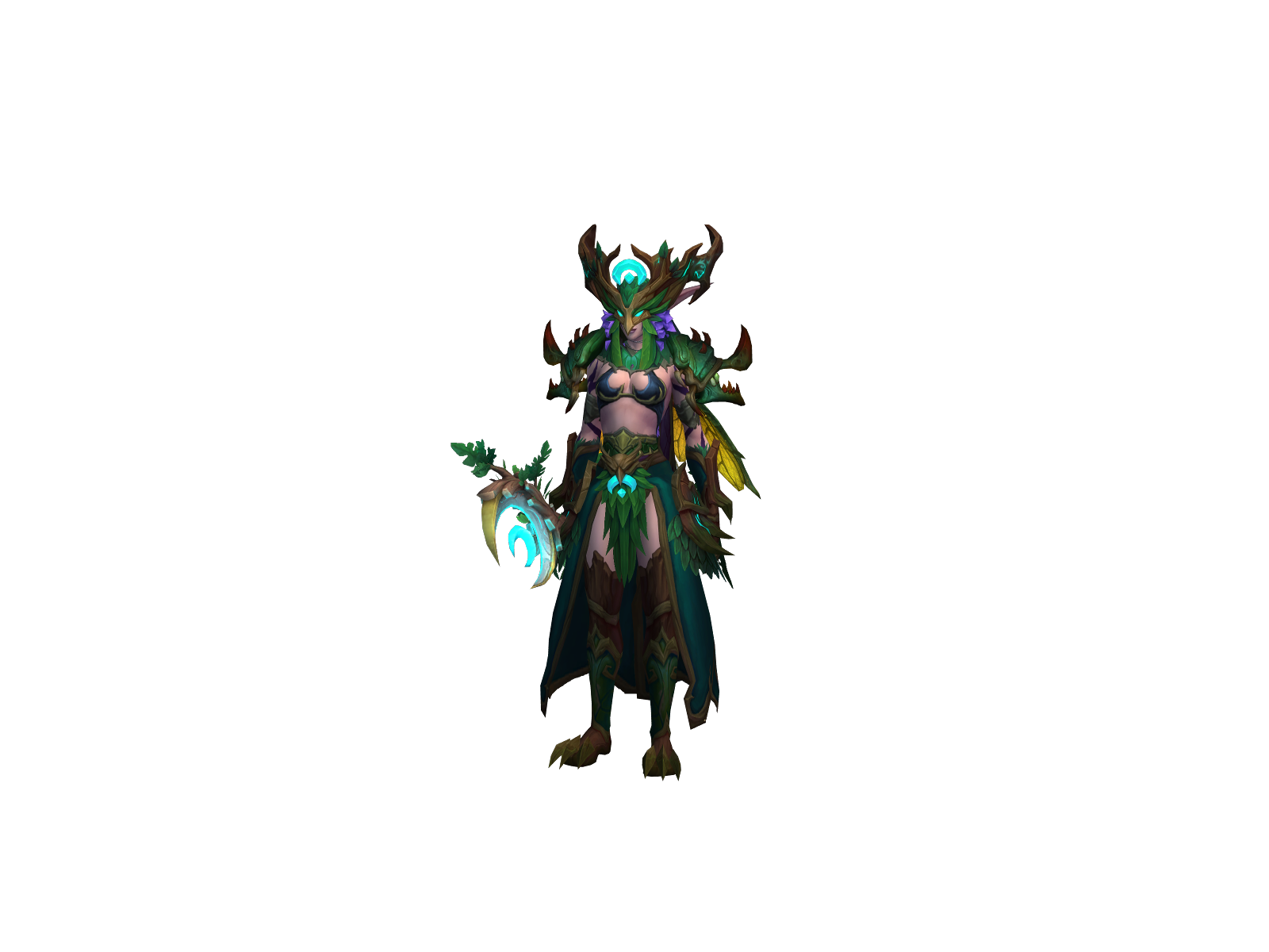 Naturelia 3D character render