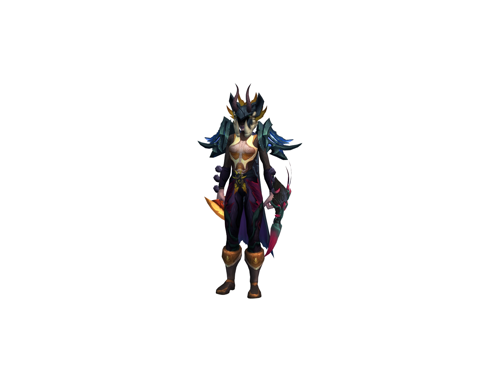 Silenceuse 3D character render