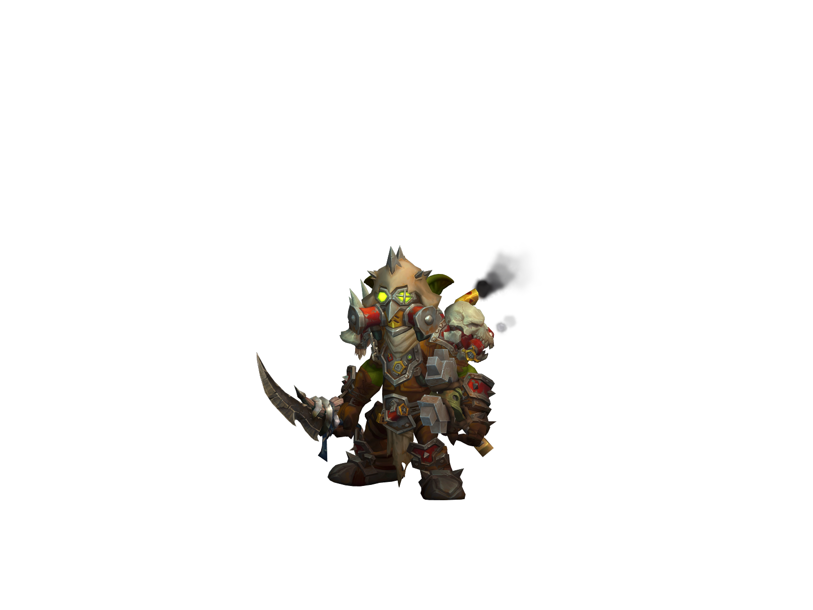 Shìff 3D character render