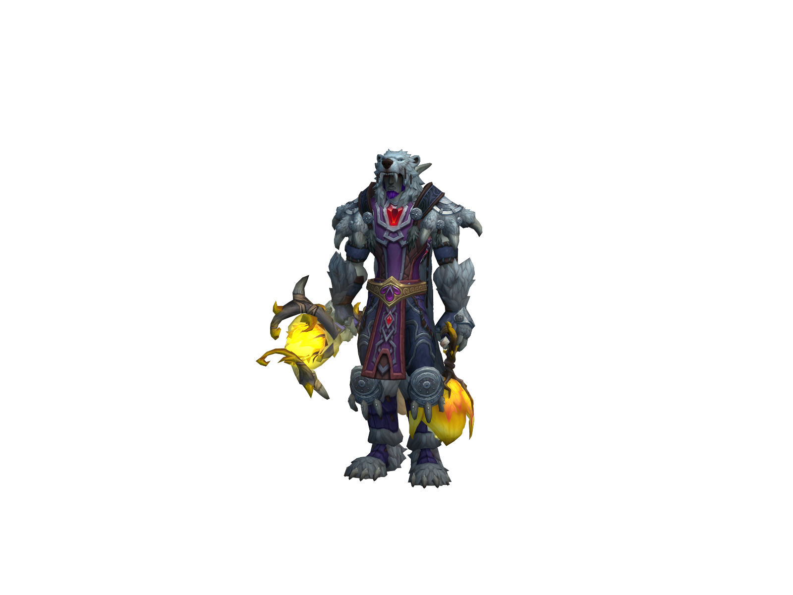 Fatalbear 3D character render