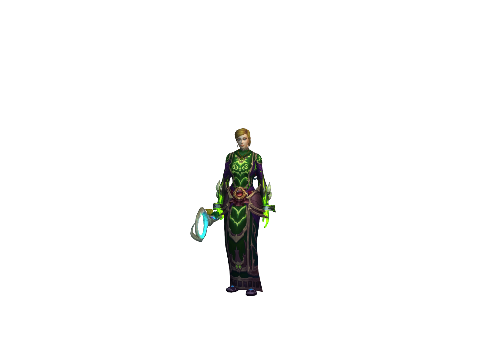 Macdema 3D character render