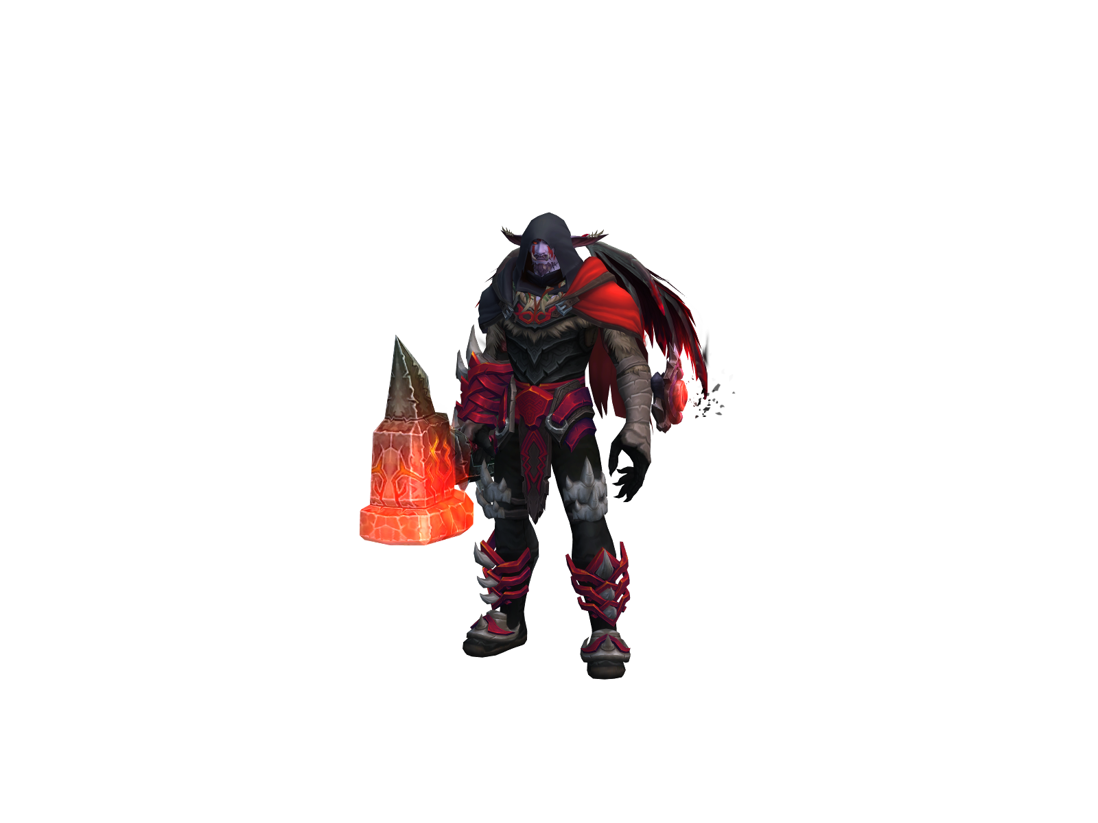 Maevhil 3D character render