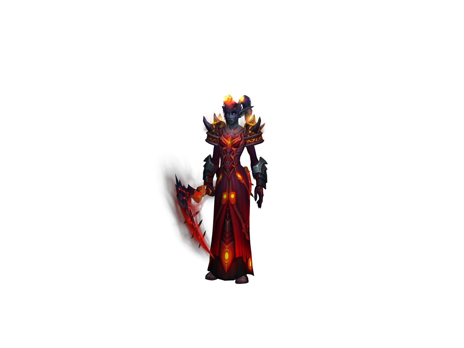 Raîku 3D character render