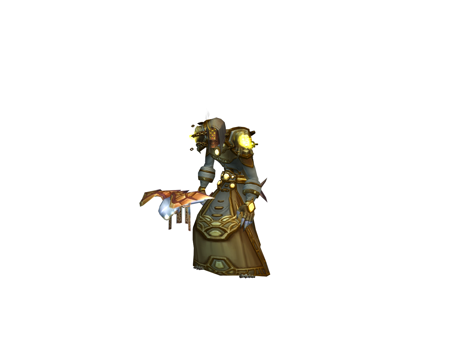 Disciprine 3D character render