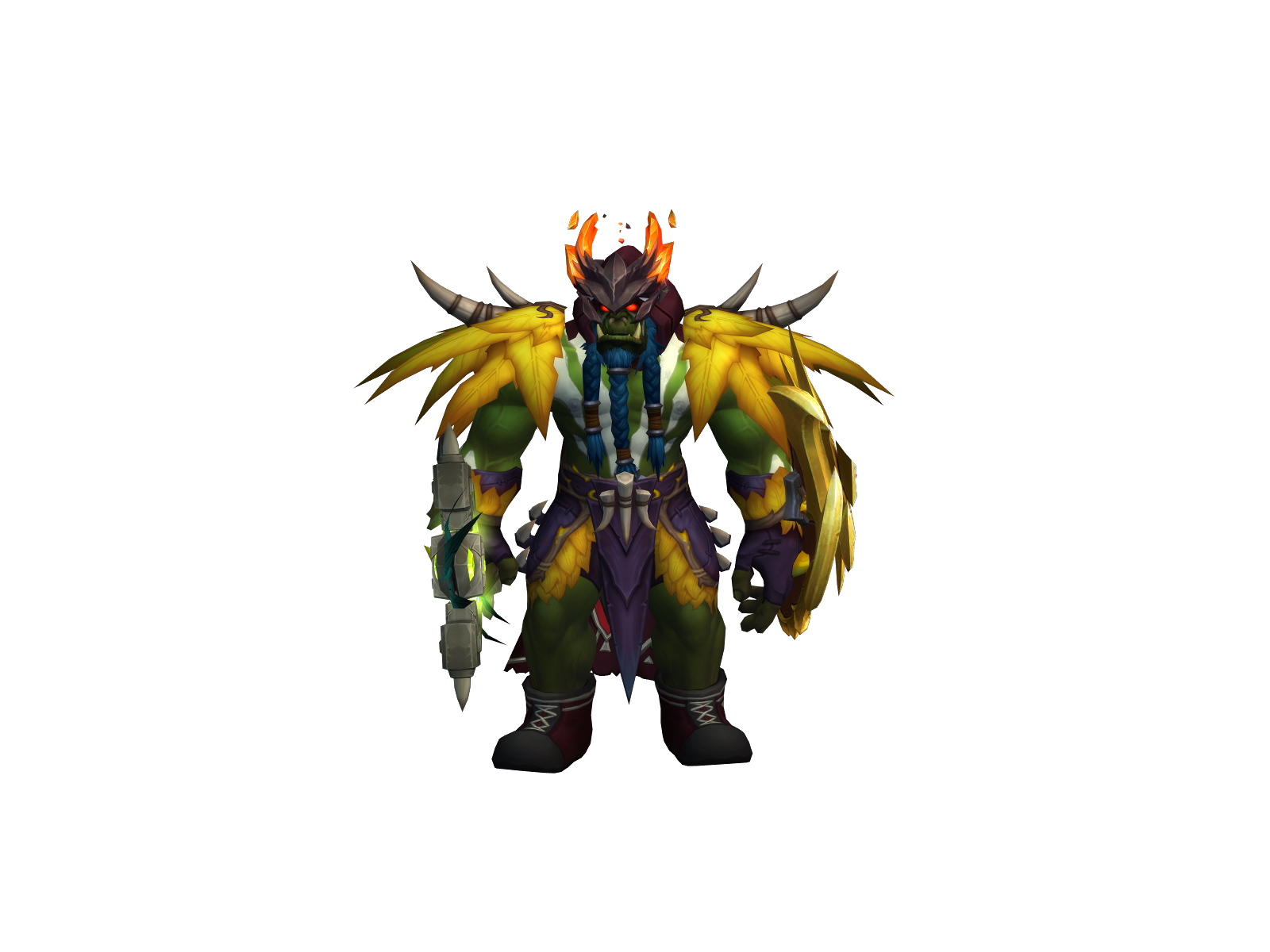 Jackychamy 3D character render