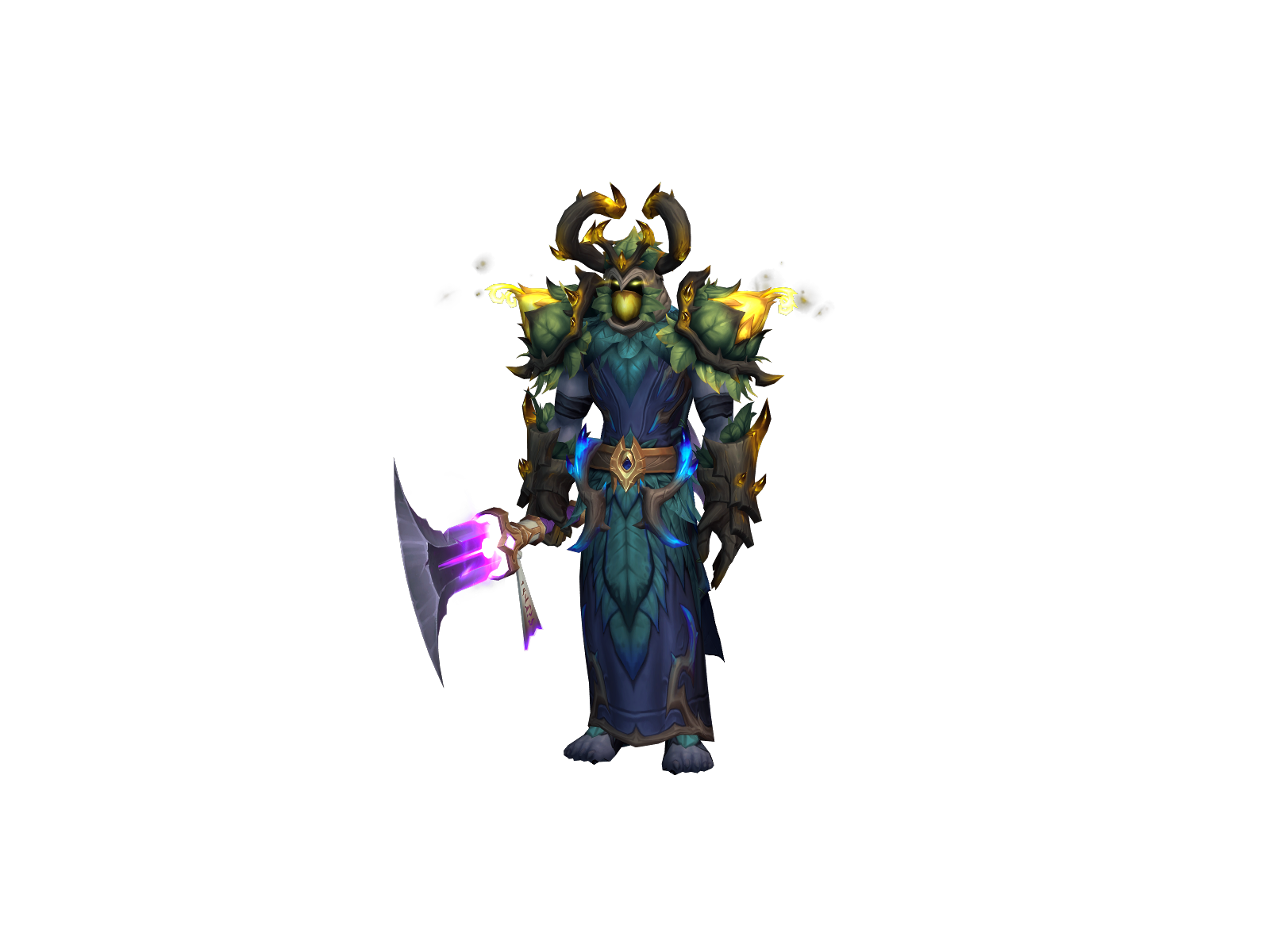 Delayed 3D character render