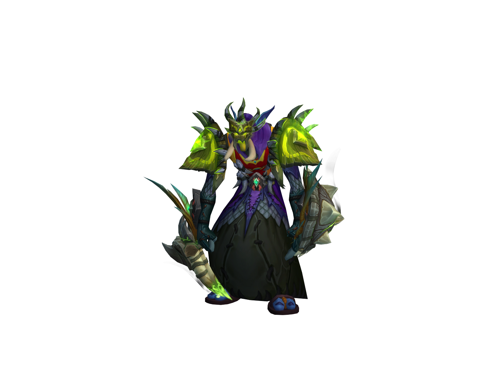 Chamanenor 3D character render