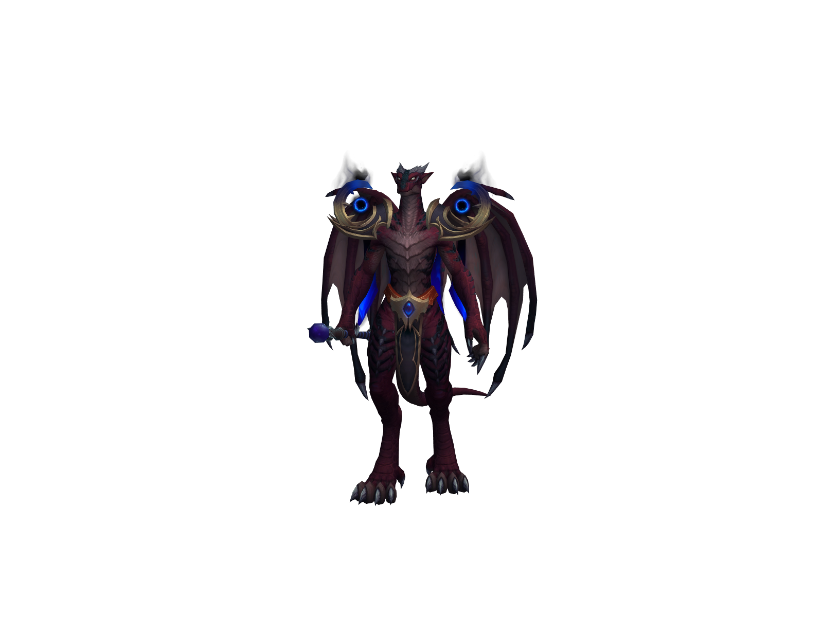 Gutemine 3D character render