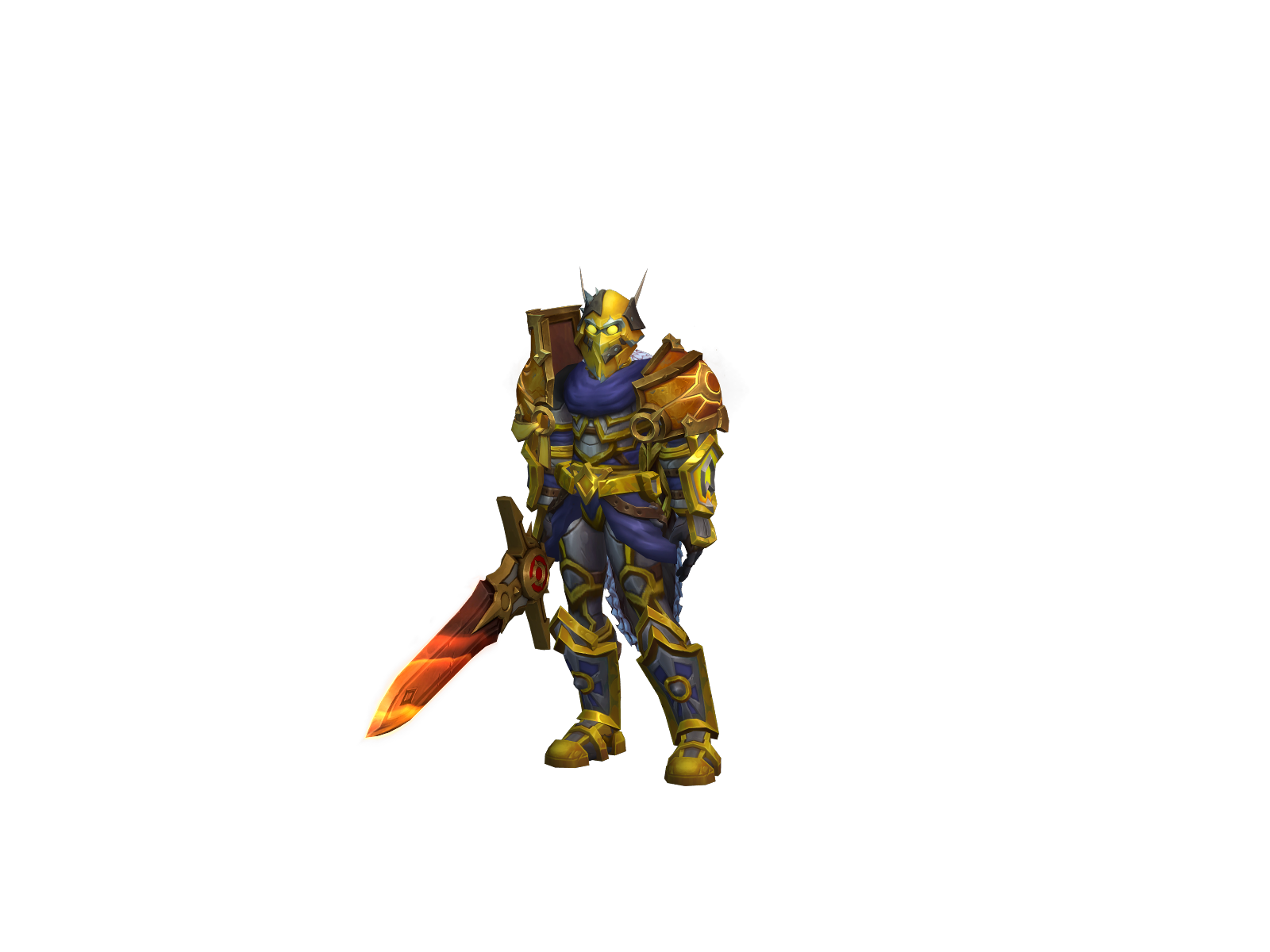 Parthonax 3D character render