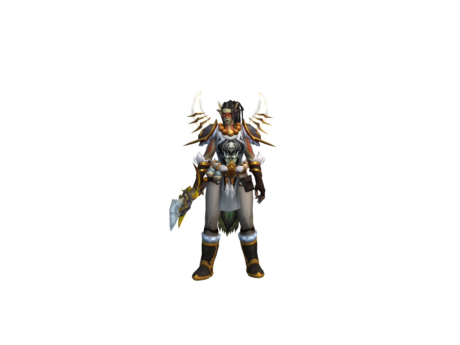 Malicos 3D character render