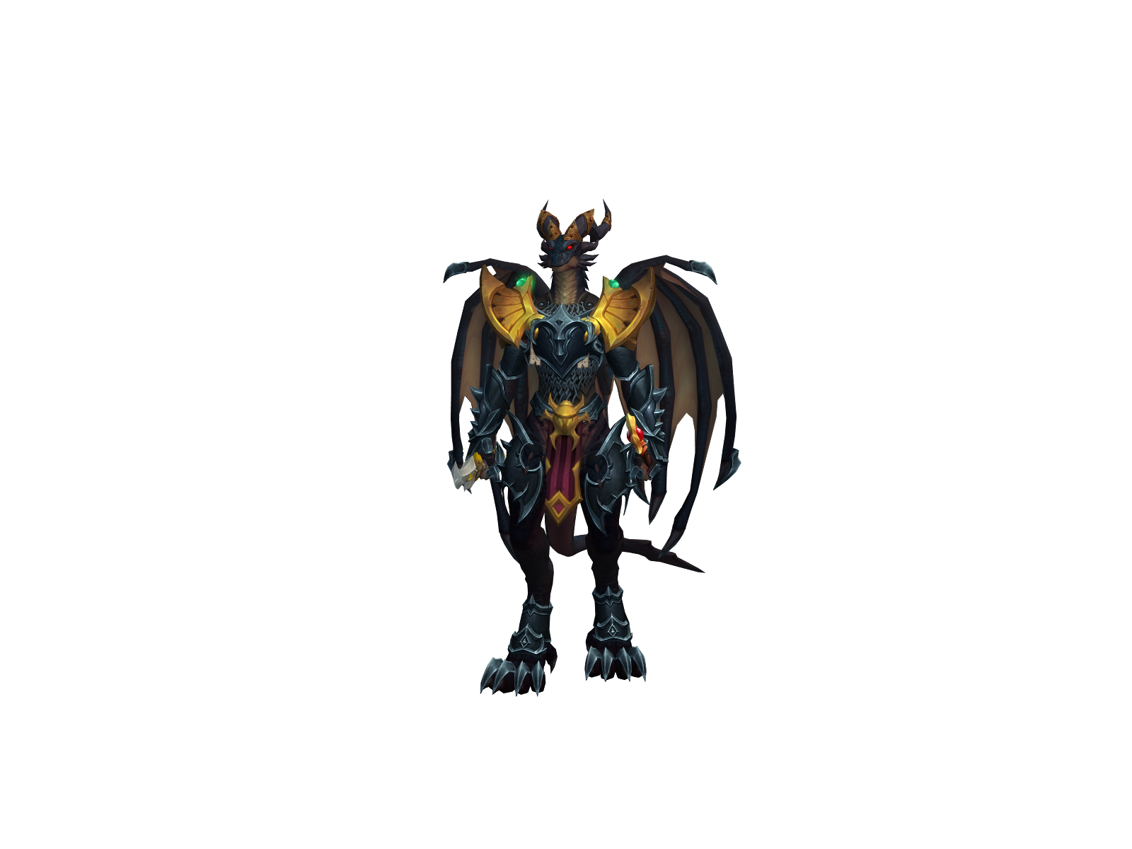 Swampwing 3D character render