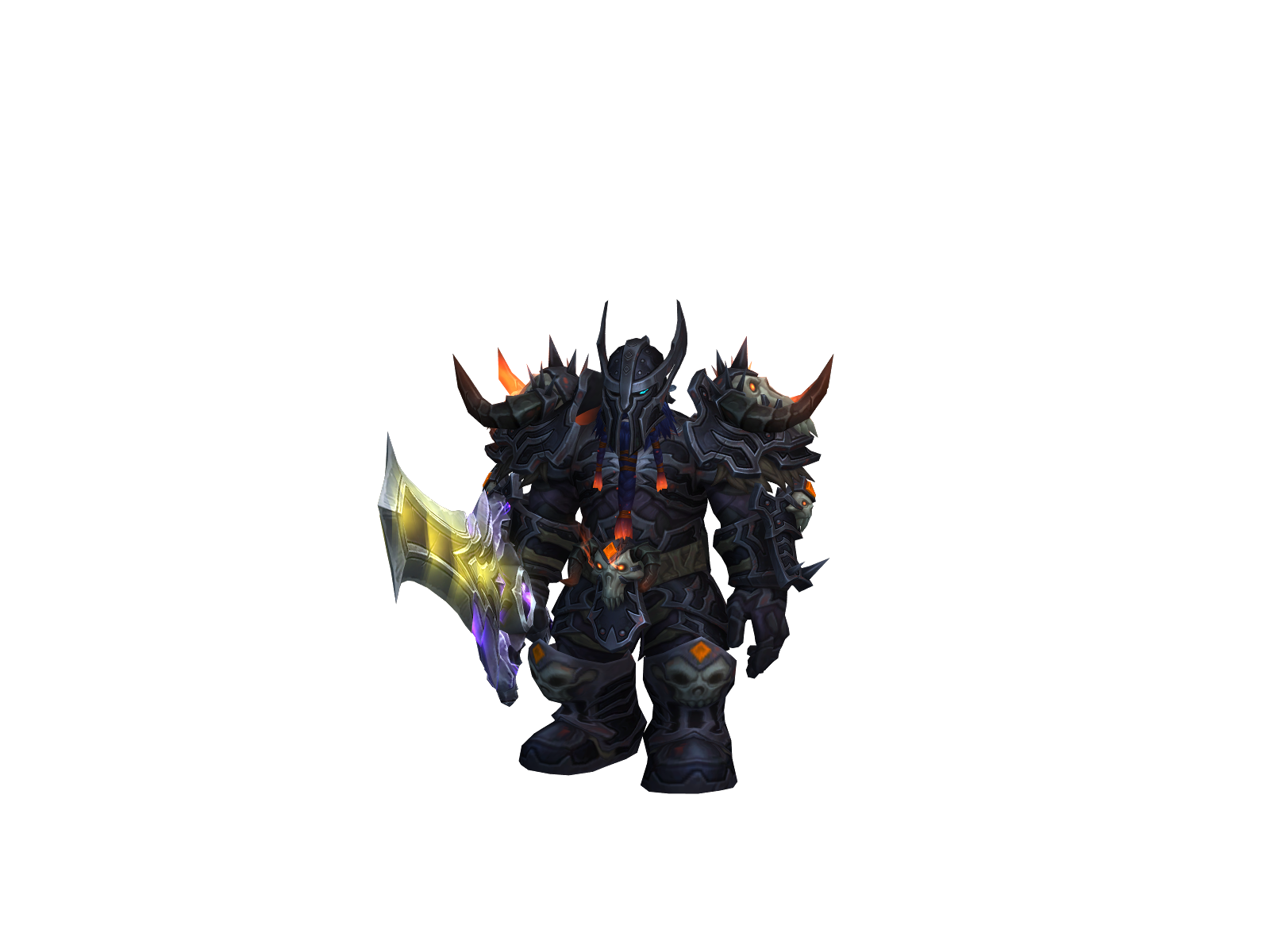 Malékith 3D character render