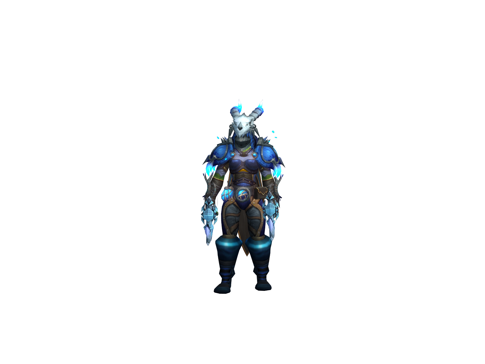 Galaxyfist 3D character render