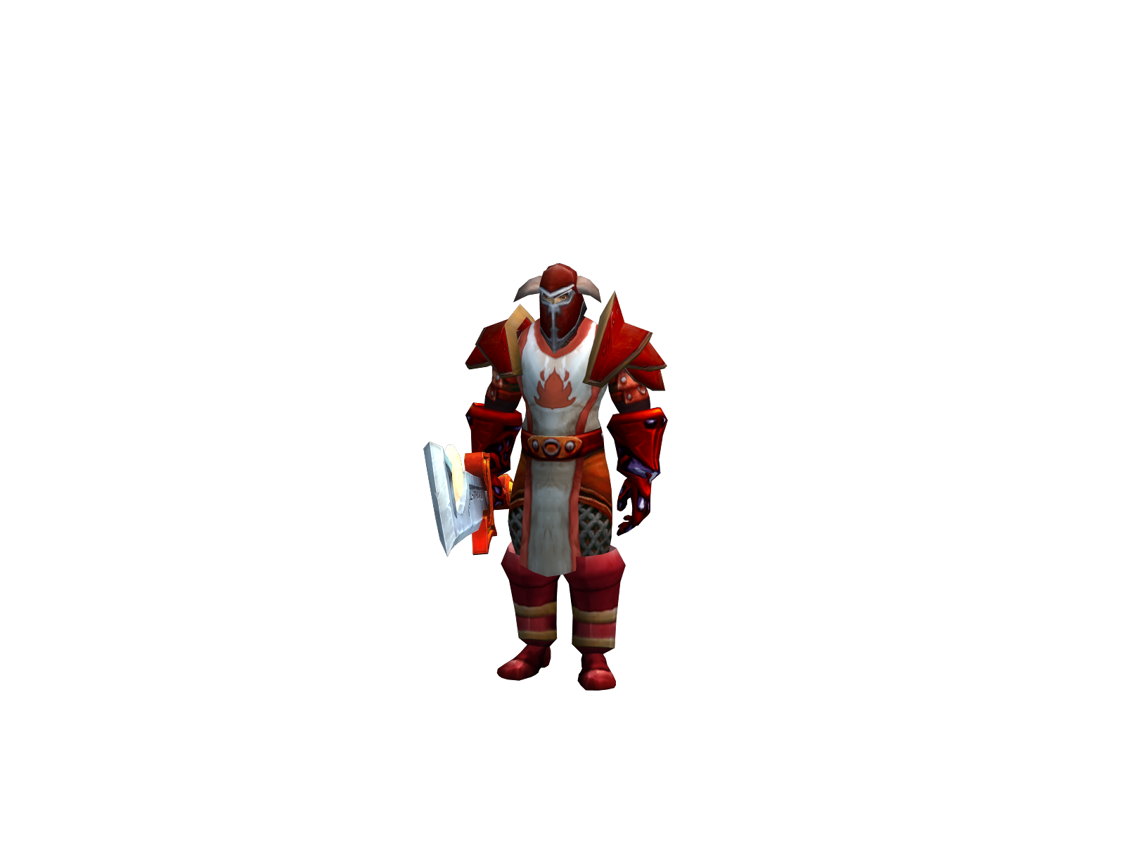 Rashko 3D character render