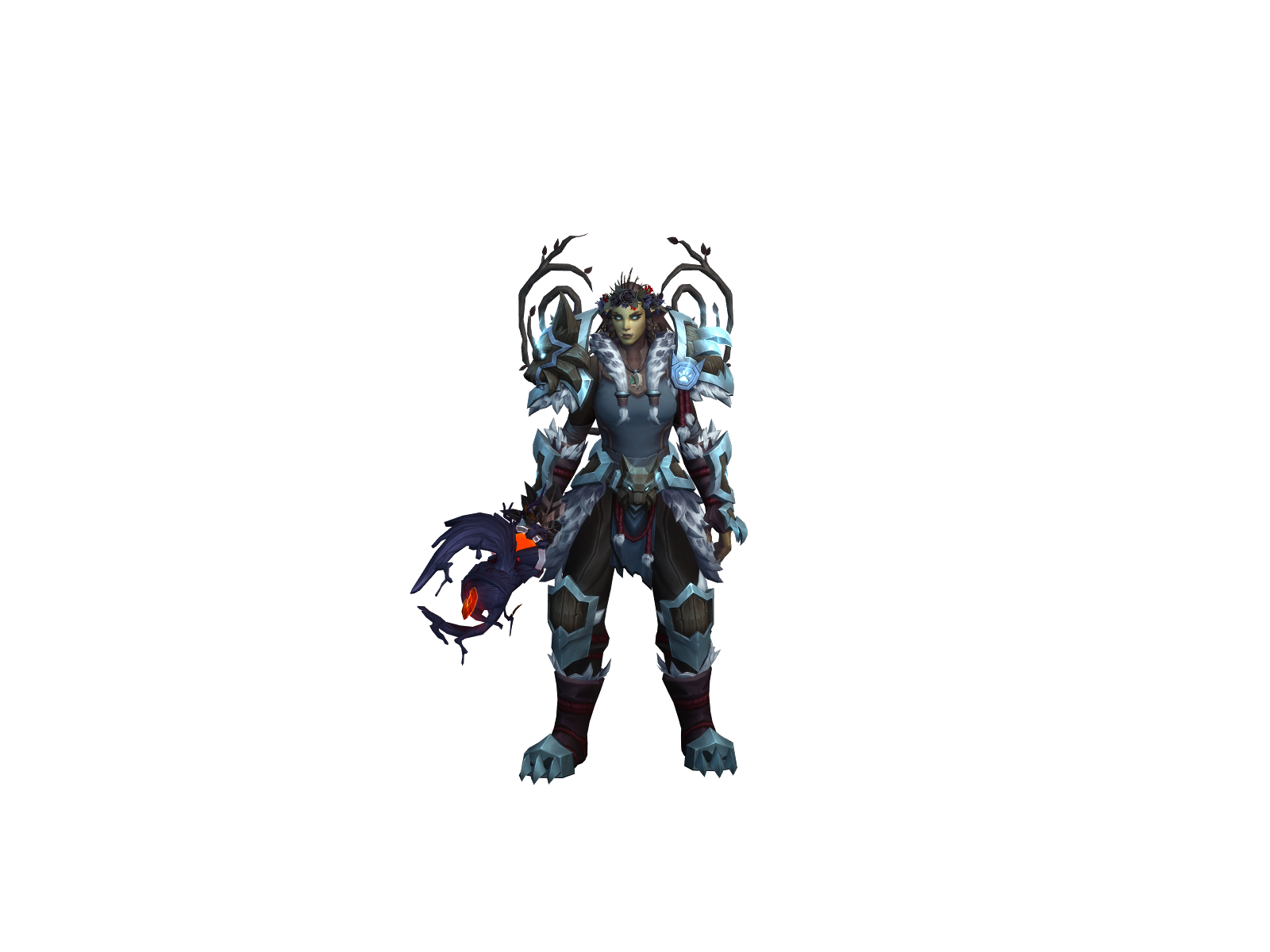 Loraley 3D character render