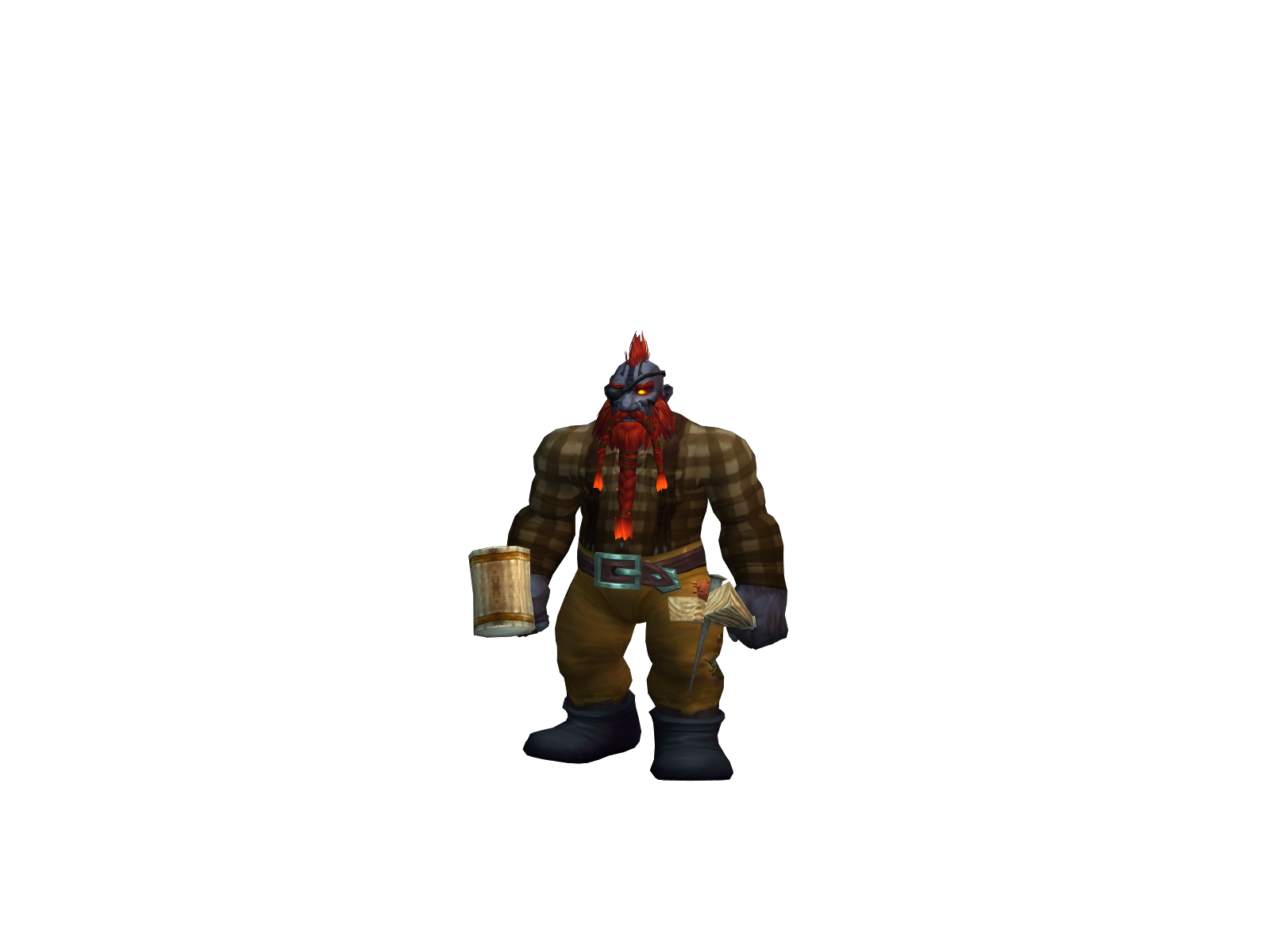 Knipser 3D character render